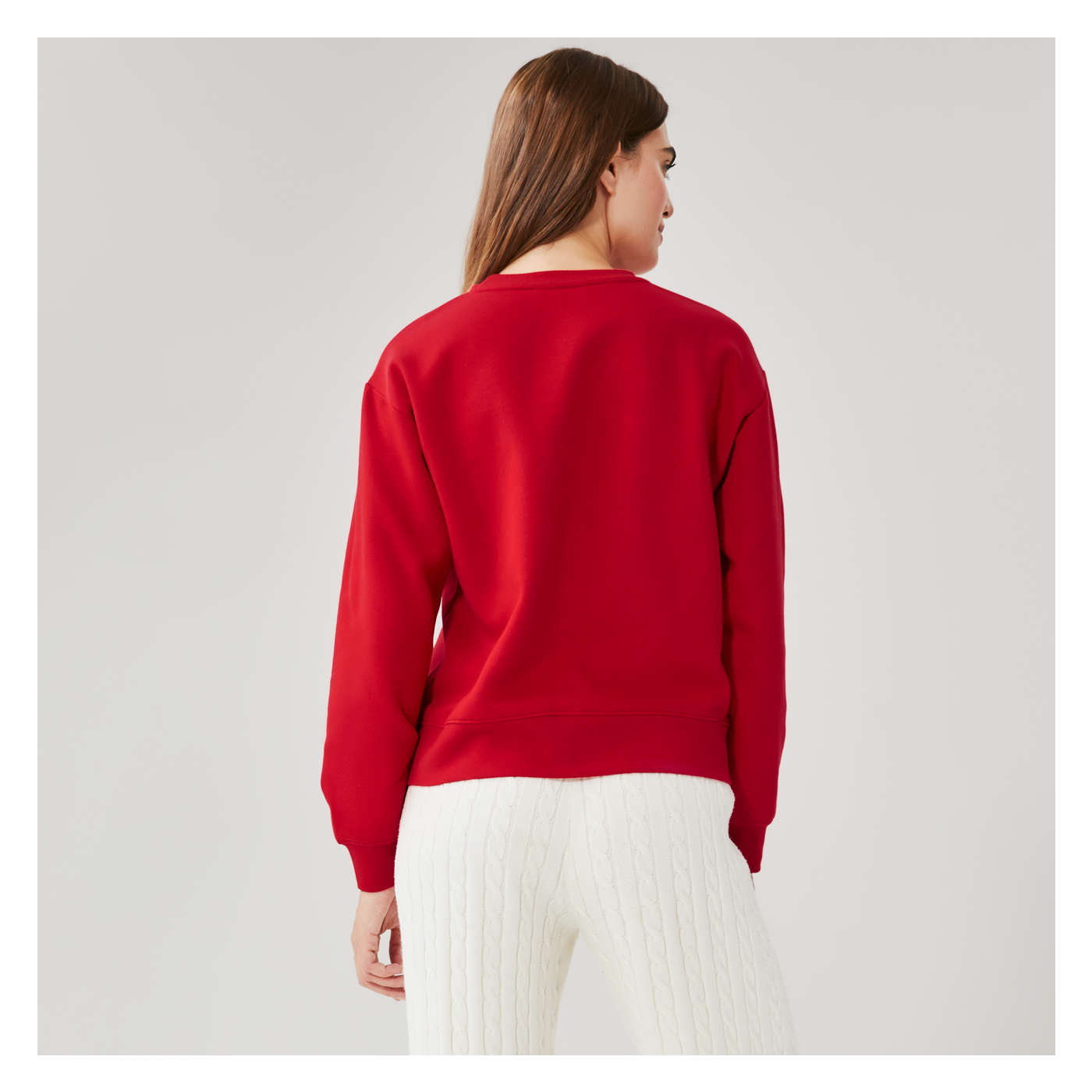 Red snowflake hoodie hotsell